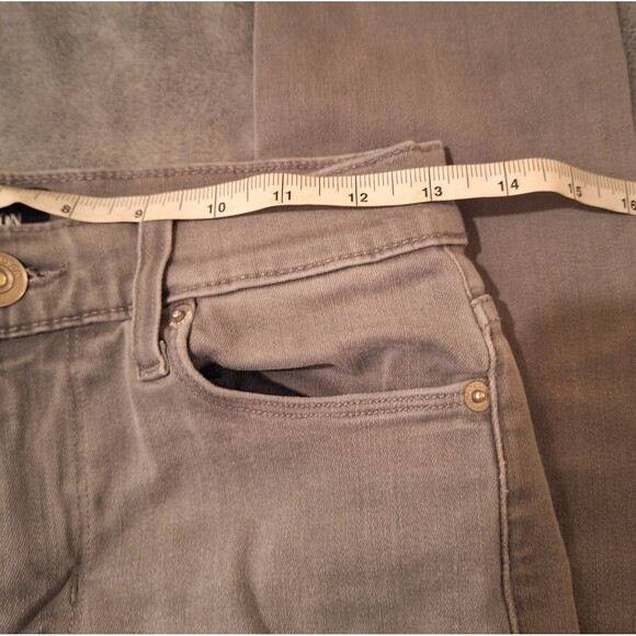 HUDSON Jeans Women 25 Gray Nico Midrise Super Skinny Stretch Denim - Picture 7 of 14